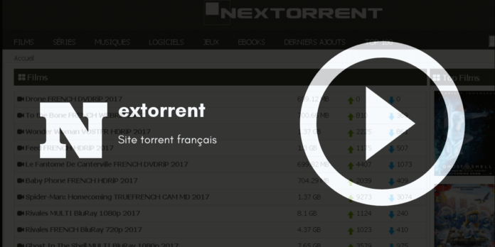 NexTorrent : Site de torrent français